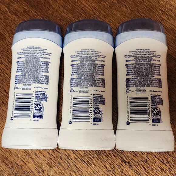 DOVE Original Scent Antiperspirant Lot of 3 BNIP - Picture 3 of 4